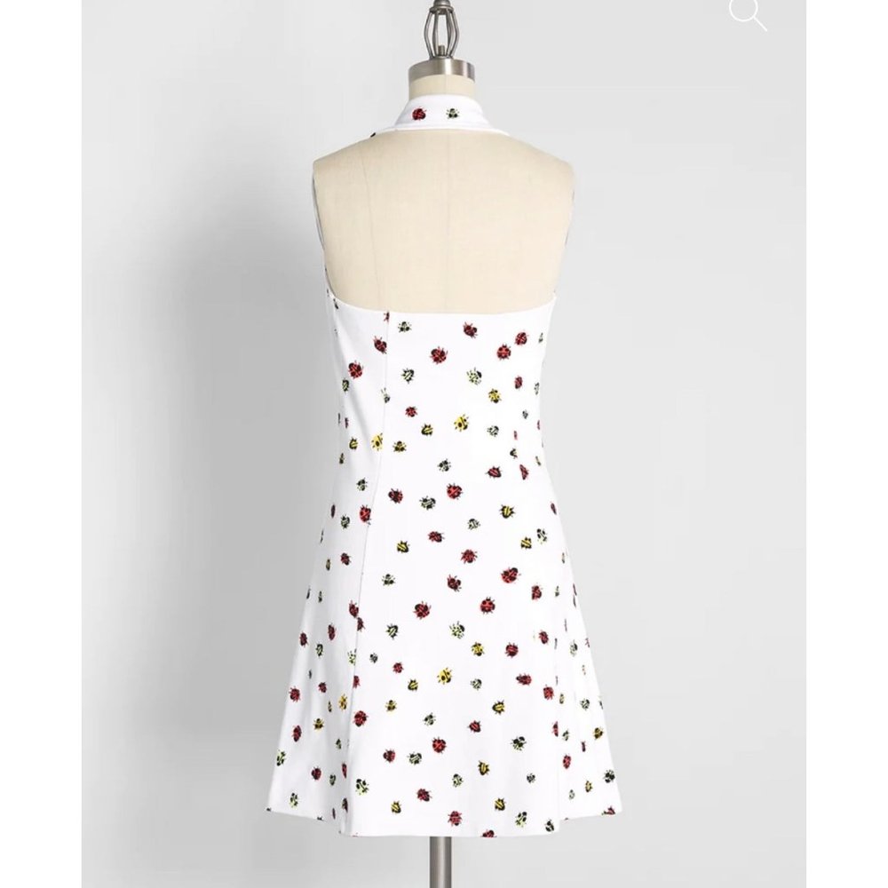 ModCloth Ladybug Dress Small - Picture 2 of 5